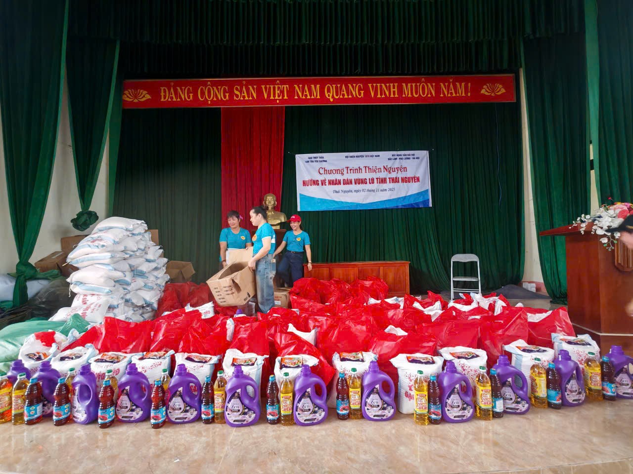 Lan tỏa yêu thương sau lũ – Hành trình sẻ chia của Hội Thiện Nguyện 1979 Việt Nam tại xã Văn Lăng, Thái Nguyên