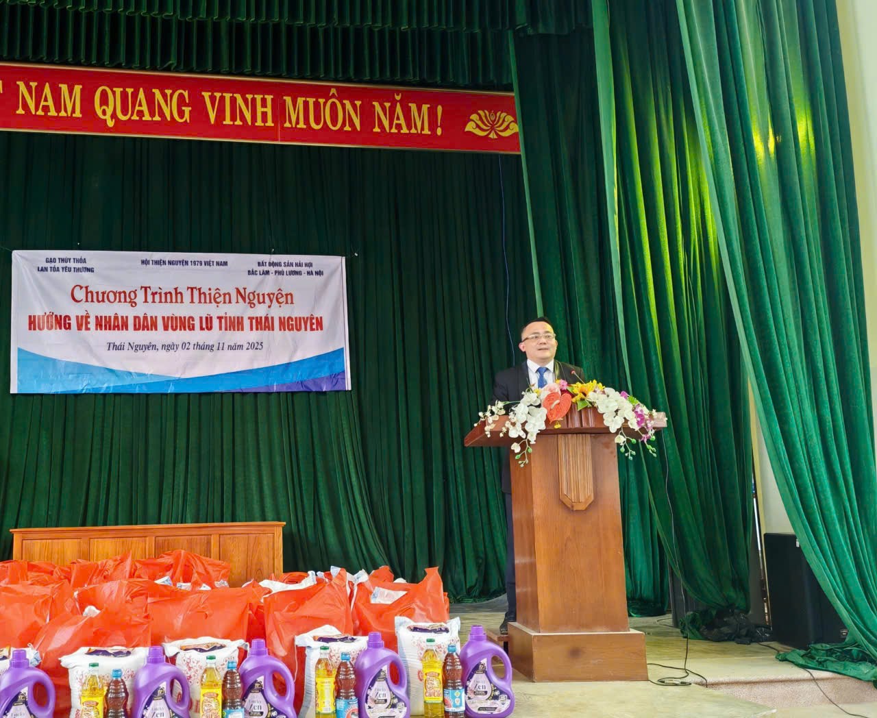 Lan tỏa yêu thương sau lũ – Hành trình sẻ chia của Hội Thiện Nguyện 1979 Việt Nam tại xã Văn Lăng, Thái Nguyên