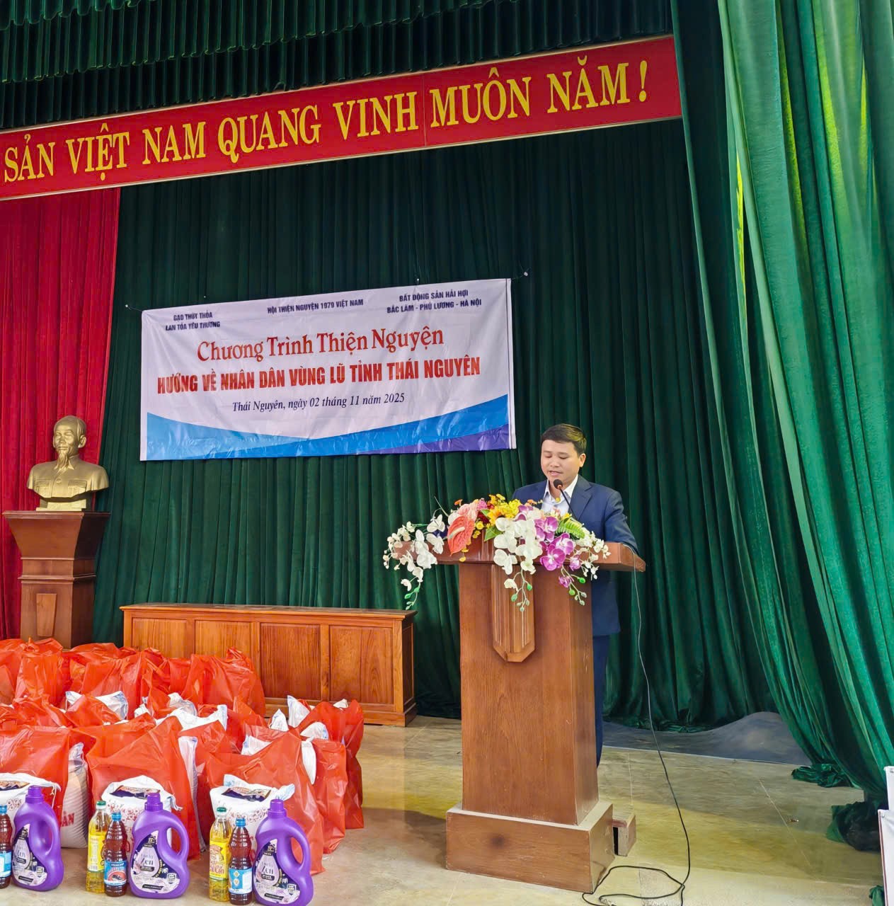 Lan tỏa yêu thương sau lũ – Hành trình sẻ chia của Hội Thiện Nguyện 1979 Việt Nam tại xã Văn Lăng, Thái Nguyên