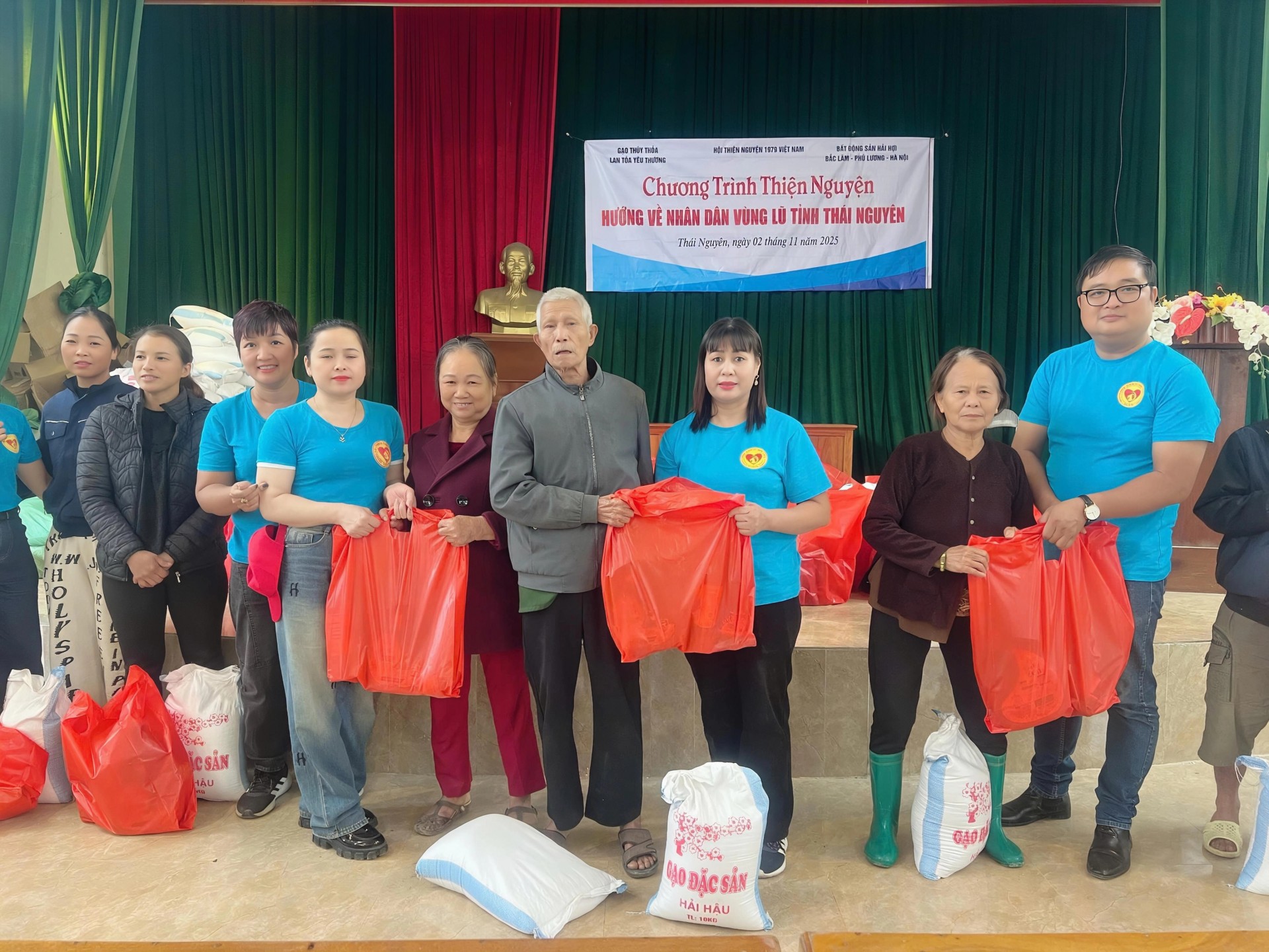 Lan tỏa yêu thương sau lũ – Hành trình sẻ chia của Hội Thiện Nguyện 1979 Việt Nam tại xã Văn Lăng, Thái Nguyên