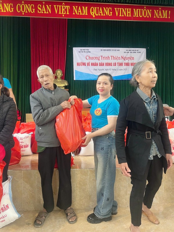 Lan tỏa yêu thương sau lũ – Hành trình sẻ chia của Hội Thiện Nguyện 1979 Việt Nam tại xã Văn Lăng, Thái Nguyên