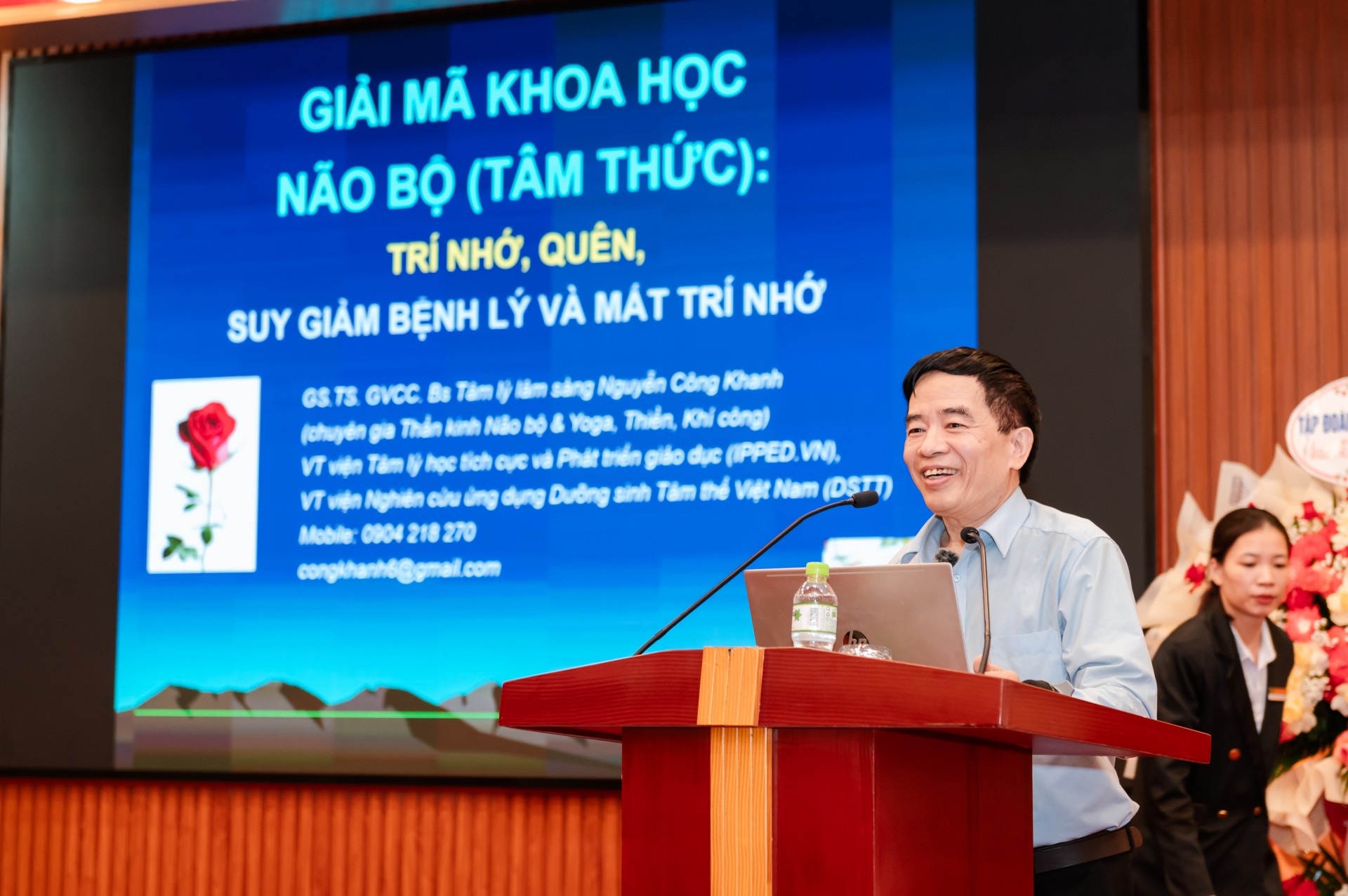 Hội thảo khoa học “Sức khỏe não bộ: Phòng ngừa suy giảm và tăng cường trí nhớ”   Cùng hành động và chăm sóc sức khỏe cộng đồng