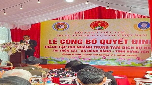 Lễ Công Bố Thành Lập Chi Nhánh Chăm Sóc Sức Khỏe Theo YDCT Bà Bão tại Hưng Yên: Nối Dài Tinh Hoa Nam Y Việt