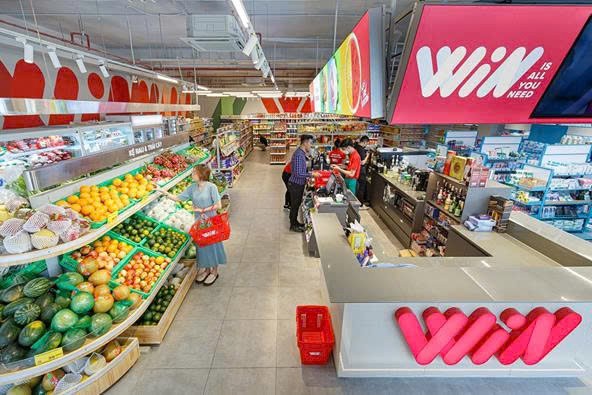 Không gian mua sắm tại chuỗi cửa hàng WinMart thuộc Tập đoàn Masan. Ảnh: internet