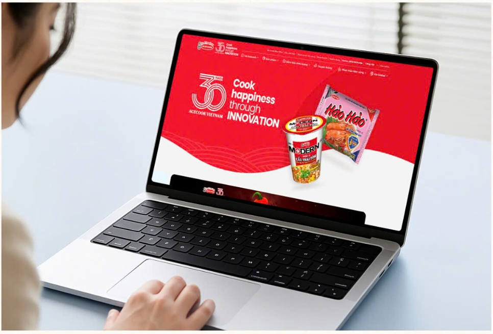 Acecook Việt Nam ra mắt website mới nhân dịp kỷ niệm 30 năm ngày bán hàng đầu tiên Acecook Việt Nam ra mắt website mới nhân dịp kỷ niệm 30 năm ngày bán hàng đầu tiên
