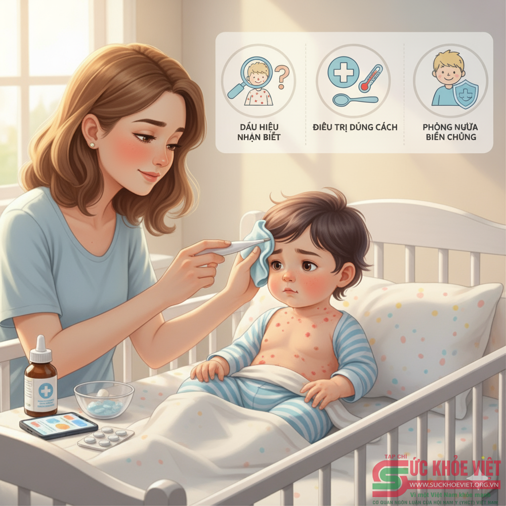 Sốt phát ban ở trẻ nhỏ: Dấu hiệu nhận biết, điều trị đúng cách và phòng ngừa biến chứng