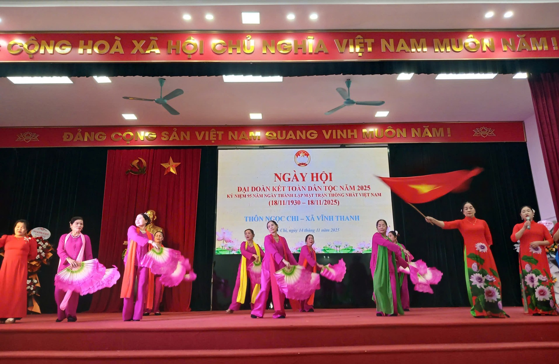 Thôn Ngọc Chi tổ chức Ngày hội Đại đoàn kết toàn dân tộc năm 2025