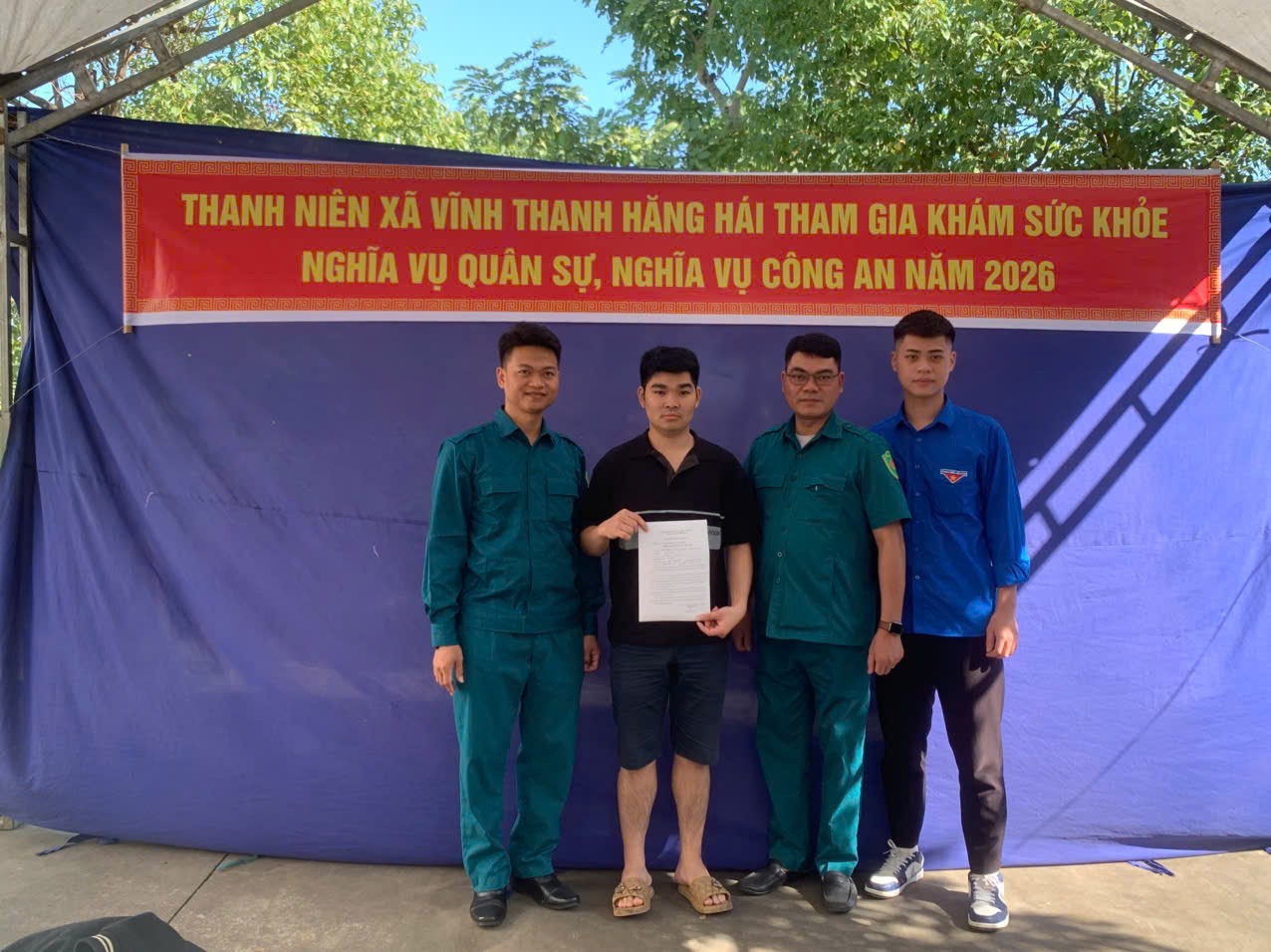 Thôn Ngọc Chi tiếp tục đạt kết quả cao trong công tác khám sơ tuyển nghĩa vụ quân sự năm 2026