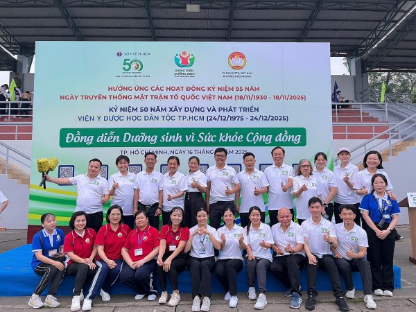 TP Hồ Chí Minh: Đồng diễn Dưỡng sinh vì Sức khỏe Cộng đồng- Hướng đến Sức khỏe toàn dân