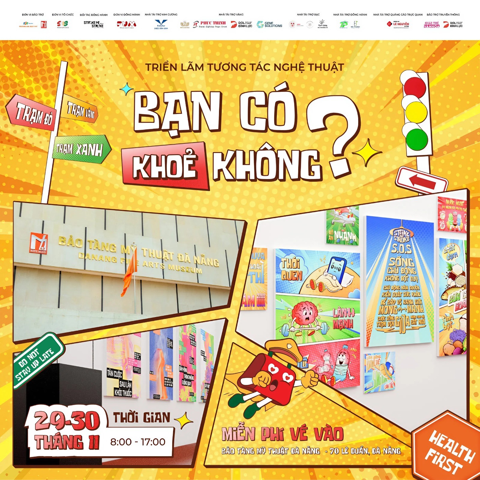 Triển lãm “bạn có khỏe không?”: Điểm chạm nghệ thuật giúp người trẻ đối diện nguy cơ đột quỵ