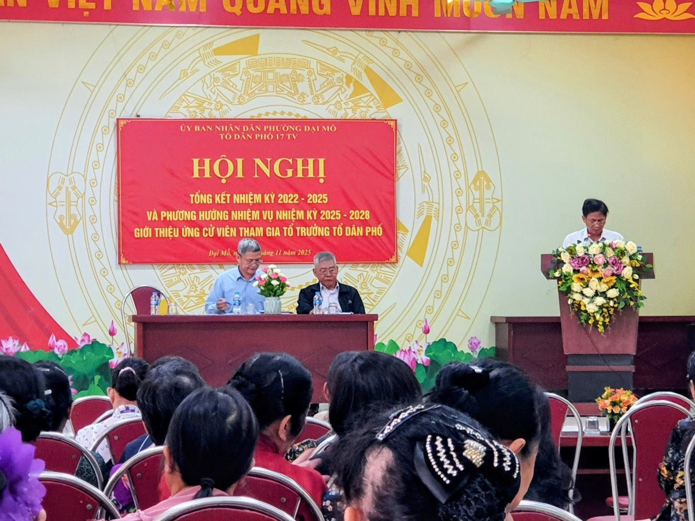 Tổ dân phố 17 (phường Đại Mỗ) tích cực triển khai Kế hoạch bầu cử Tổ trưởng tổ dân phố nhiệm kỳ 2025 – 2028