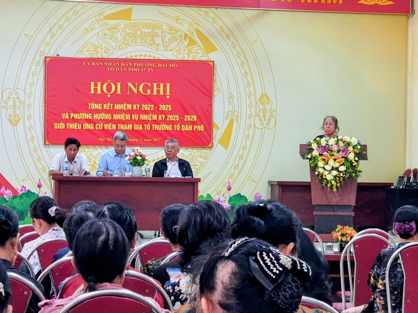 Tổ dân phố 17 (phường Đại Mỗ) tích cực triển khai Kế hoạch bầu cử Tổ trưởng tổ dân phố nhiệm kỳ 2025 – 2028