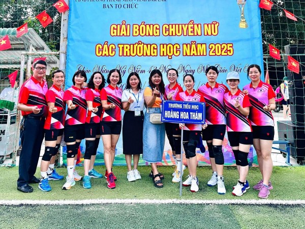 Đắk Lắk: Phường Thành Nhất tổ chức thành công Giải Bóng chuyền nữ các trường học