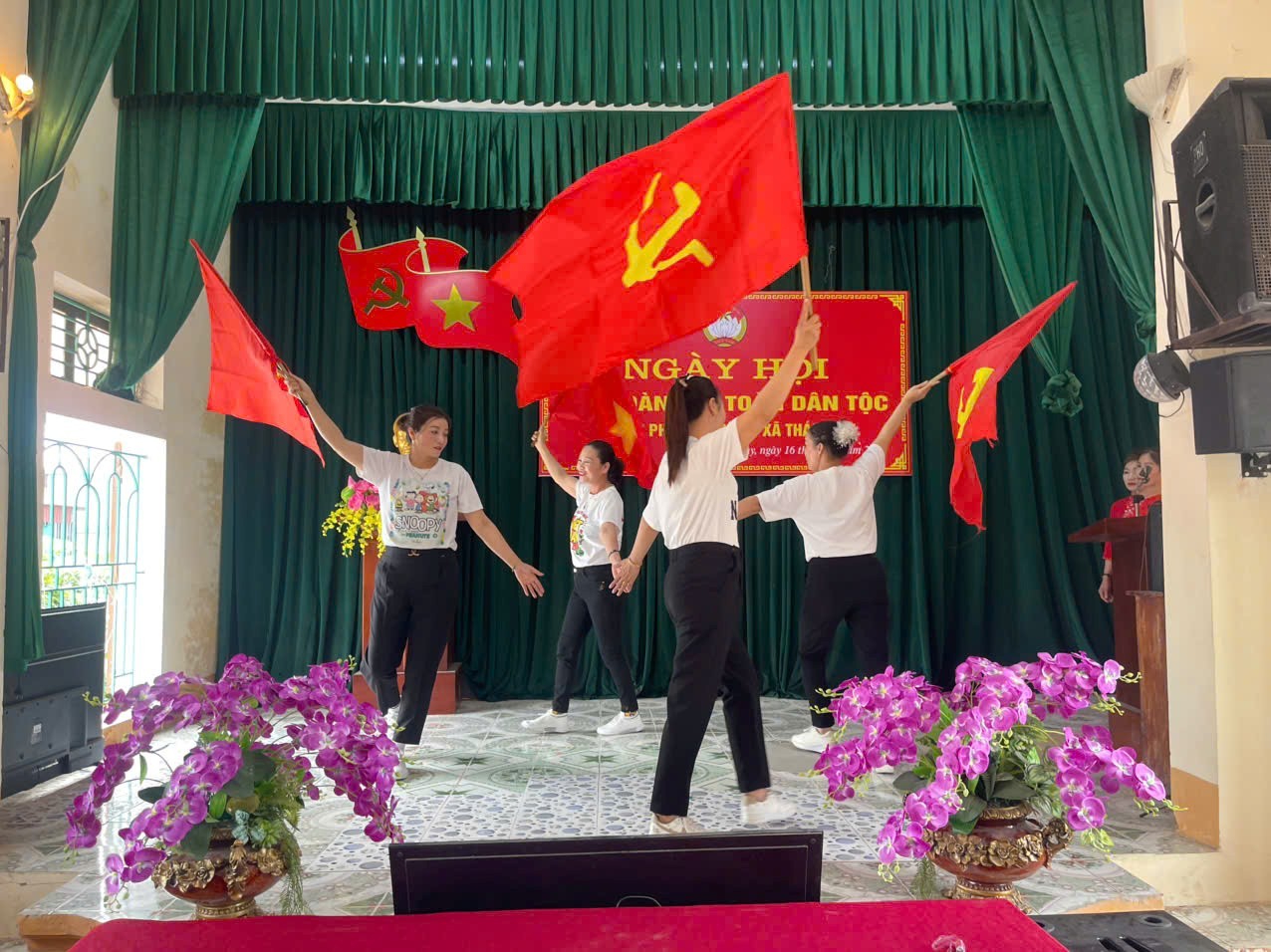 Tổ dân phố Mai Diêm (xã Thái Thụy) tổ chức Ngày hội Đại đoàn kết toàn dân tộc