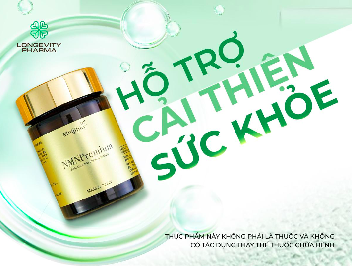 NMNPremium - Hỗ trợ chống oxy hóa, nâng cao sức đề kháng & chăm sóc sức khỏe chủ động NMNPremium - Hỗ trợ chống oxy hóa, nâng cao sức đề kháng & chăm sóc sức khỏe chủ động