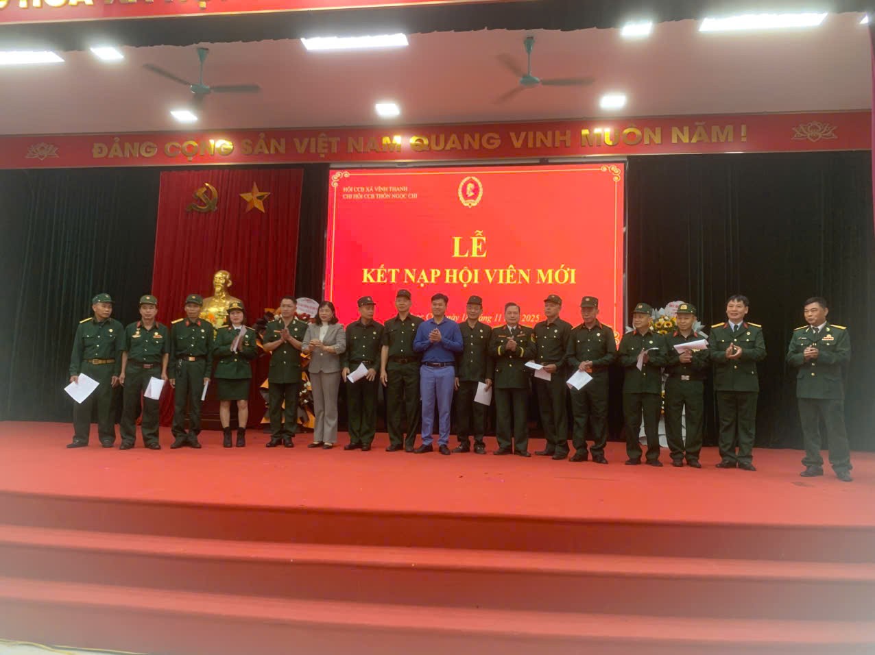 Chi hội Cựu chiến binh thôn Ngọc Chi tổng kết công tác năm 2025, triển khai nhiệm vụ năm 2026