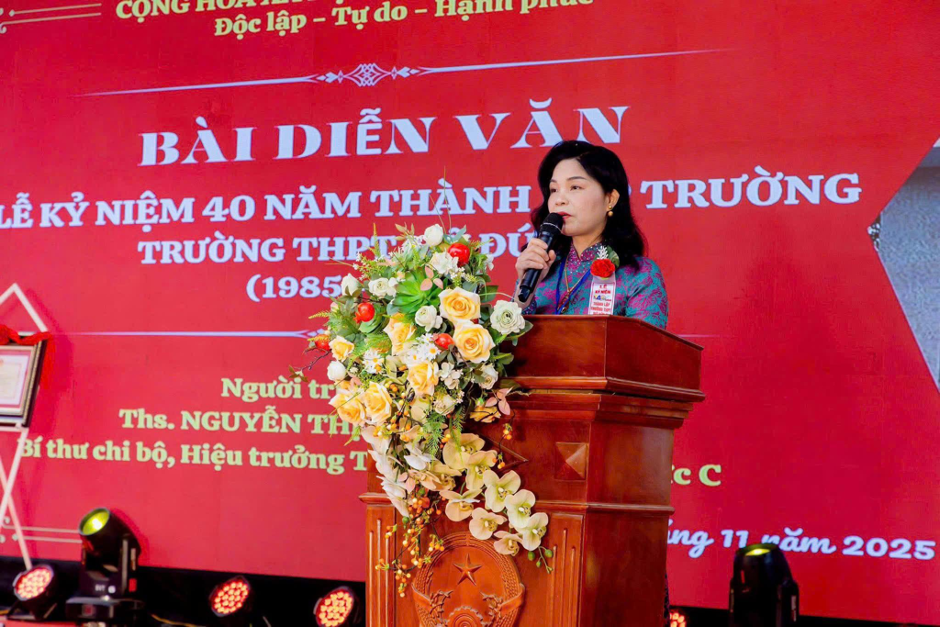 Trường THPT Mỹ Đức C: 40 năm xây dựng, phát triển và lan toả giá trị tri thức Trường THPT Mỹ Đức C: 40 năm xây dựng, phát triển và lan toả giá trị tri thức