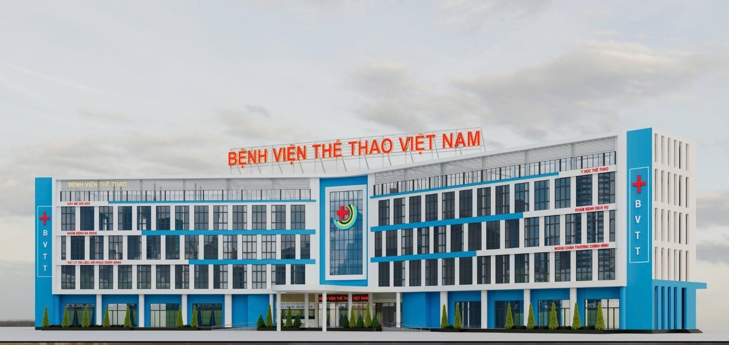 Bệnh viện Thể Thao Việt Nam sau cải tạo: Trung tâm chăm sóc sức khỏe vận động toàn diện – chuyên sâu – đồng bộ Bệnh viện Thể Thao Việt Nam sau cải tạo: Trung tâm chăm sóc sức khỏe vận động toàn diện – chuyên sâu – đồng bộ