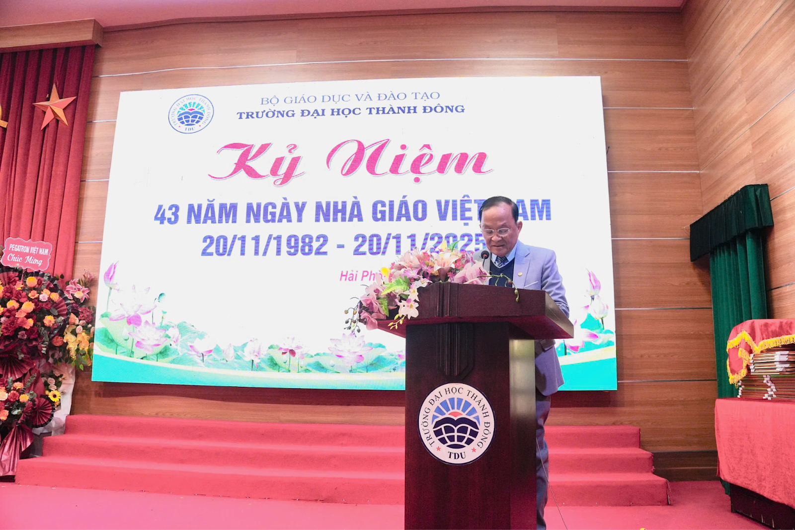 Trường Đại học Thành Đông kỷ niệm 43 năm Ngày Nhà giáo Việt Nam: Đẩy mạnh hợp tác doanh nghiệp và nâng cao hiệu quả tuyển sinh Trường Đại học Thành Đông kỷ niệm 43 năm Ngày Nhà giáo Việt Nam: Đẩy mạnh hợp tác doanh nghiệp và nâng cao hiệu quả tuyển sinh