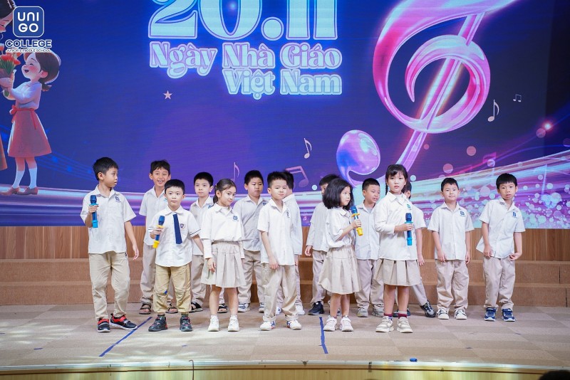 Rực rỡ sắc màu tri ân: Chung kết Hội thi Văn nghệ chào mừng Ngày nhà giáo Việt Nam tại Trường UNIGO