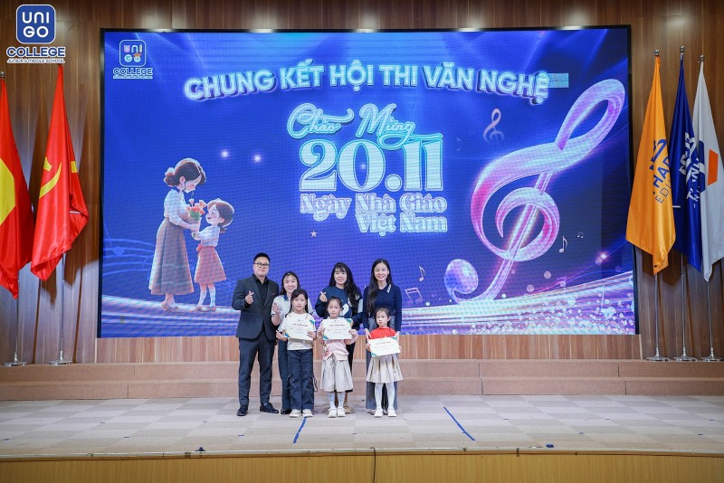 Rực rỡ sắc màu tri ân: Chung kết Hội thi Văn nghệ chào mừng Ngày nhà giáo Việt Nam tại Trường UNIGO