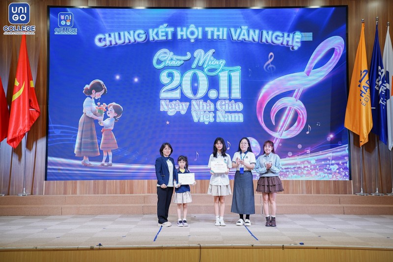Rực rỡ sắc màu tri ân: Chung kết Hội thi Văn nghệ chào mừng Ngày nhà giáo Việt Nam tại Trường UNIGO