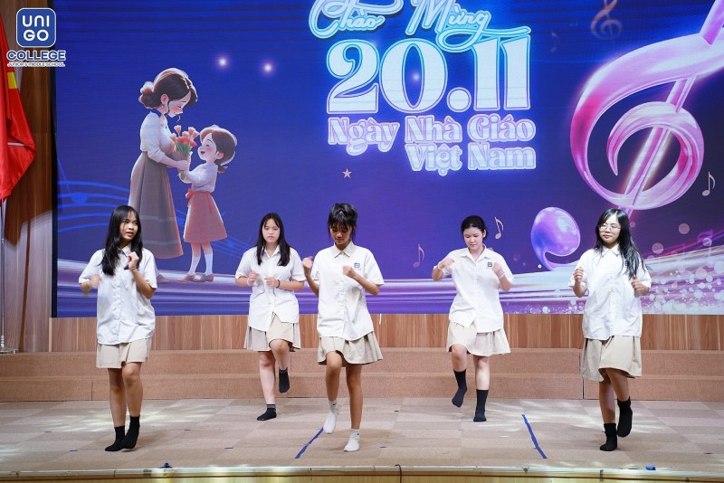 Rực rỡ sắc màu tri ân: Chung kết Hội thi Văn nghệ chào mừng Ngày nhà giáo Việt Nam tại Trường UNIGO