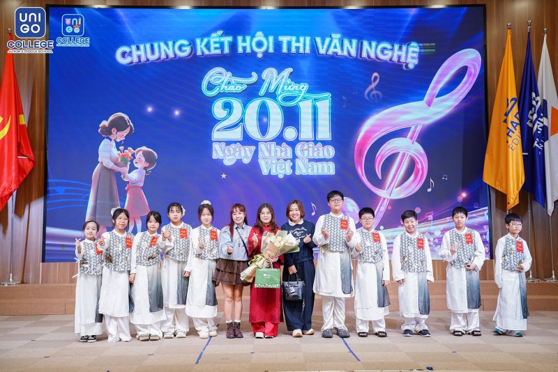 Rực rỡ sắc màu tri ân: Chung kết Hội thi Văn nghệ chào mừng Ngày nhà giáo Việt Nam tại Trường UNIGO