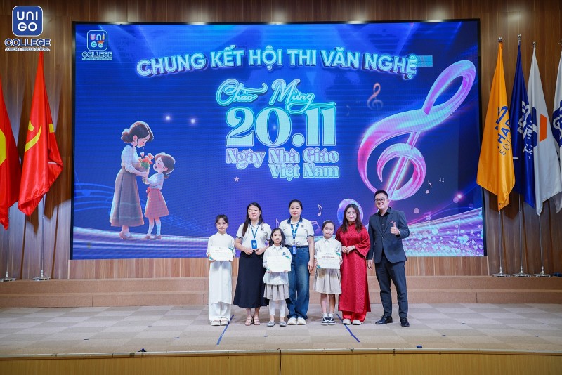 Rực rỡ sắc màu tri ân: Chung kết Hội thi Văn nghệ chào mừng Ngày nhà giáo Việt Nam tại Trường UNIGO