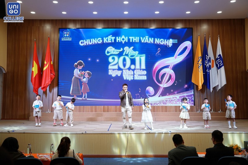 Rực rỡ sắc màu tri ân: Chung kết Hội thi Văn nghệ chào mừng Ngày nhà giáo Việt Nam tại Trường UNIGO