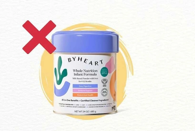 Sản phẩm sữa công thức ByHeart Whole Nutrition. Ảnh WHO cung cấp