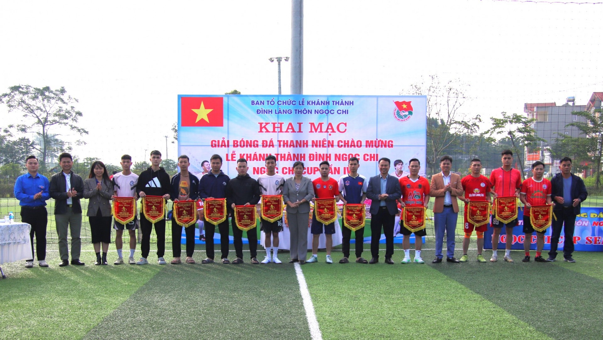 Ngọc Chi Cup lần IV 2025 – Tuổi trẻ rực lửa, hướng về Lễ Khánh thành Đình làng và lịch sử Chi bộ
