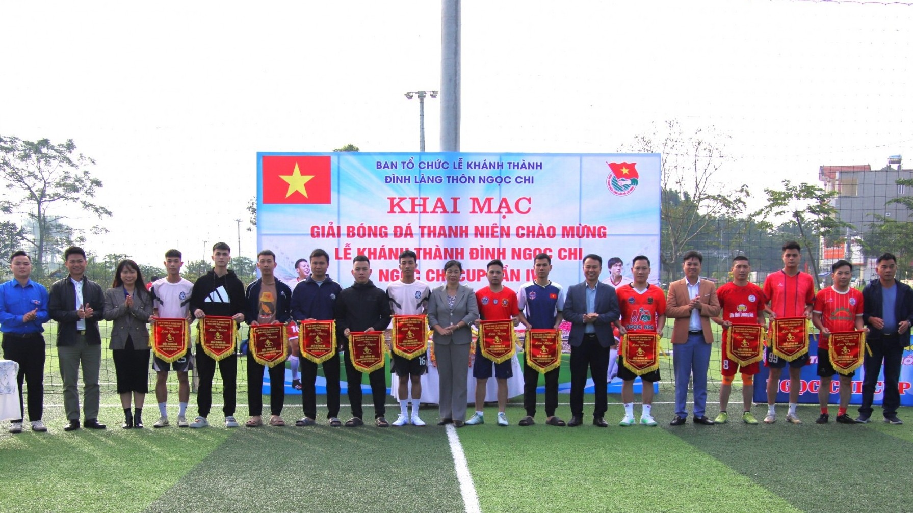 Ngọc Chi Cup lần IV 2025 – Tuổi trẻ rực lửa, hướng về Lễ Khánh thành Đình làng và lịch sử Chi bộ