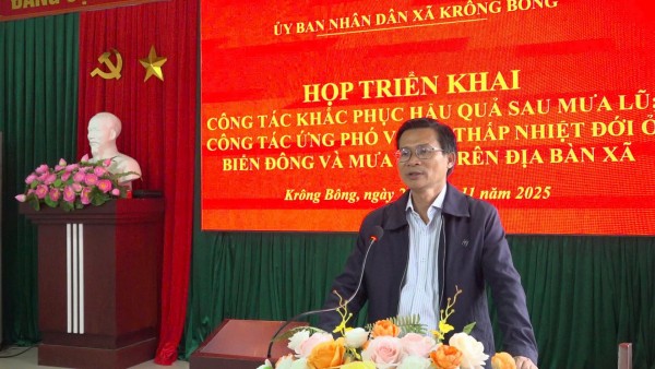 Đắk Lắk: Xã Krông Bông thiệt hại 102,9 tỷ đồng do mưa lũ gây ra