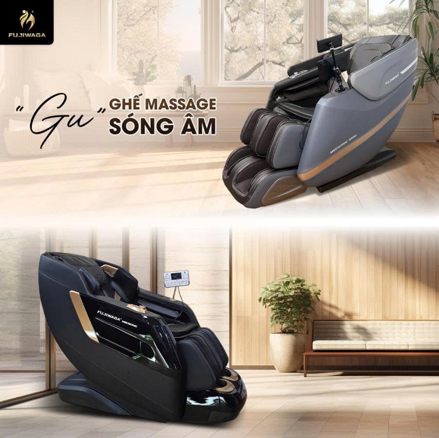 3 mẫu ghế massage sóng âm giá tốt, đáng mua nhất hiện tại