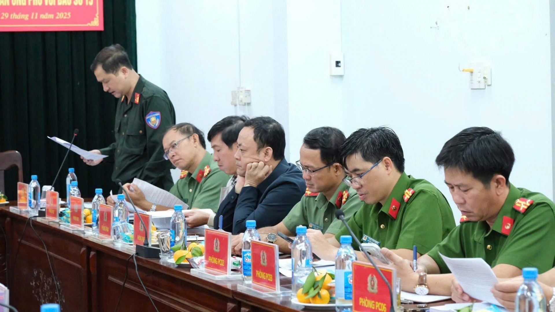 Đắk Lắk: Công an tỉnh bố trí trực chiến 100% quân số chủ động ứng phó Bão số 15