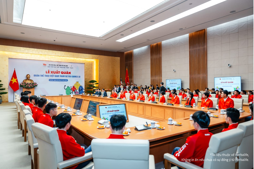 Nâng cao tinh thần và sự tự tin cho các thành viên Đoàn Thể thao Việt Nam chuẩn bị SEA Games