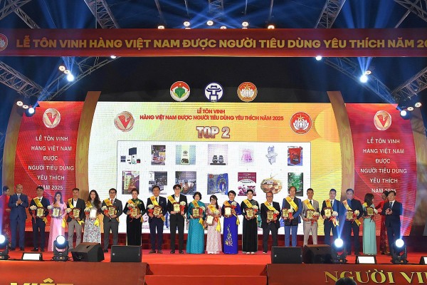 Gạo Hapro Thượng hạng ST25 đạt Top 2 “Hàng Việt Nam được người tiêu dùng yêu thích” năm 2025