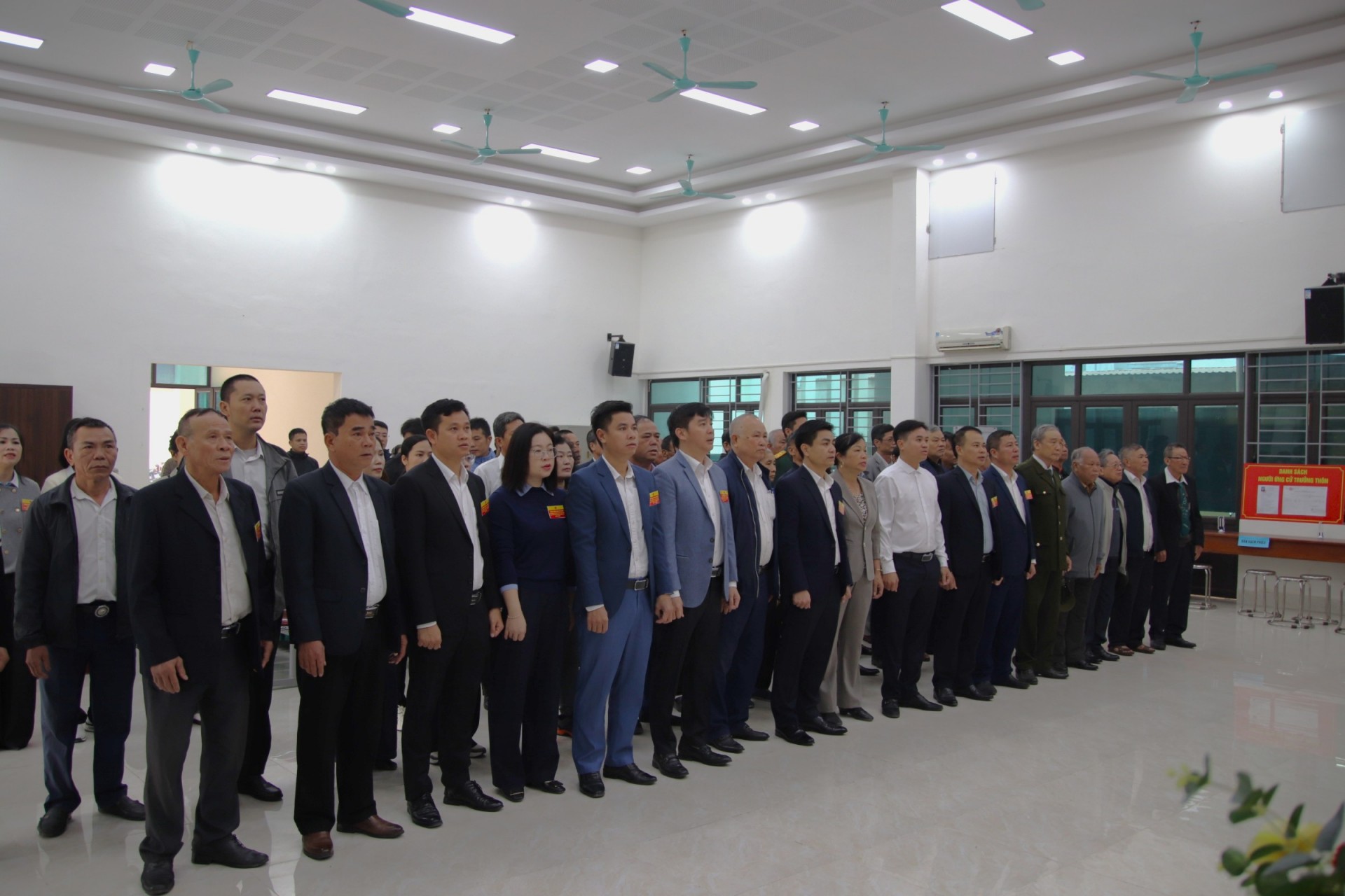 Thôn Ngọc Chi trang trọng tổ chức bầu cử Trưởng thôn nhiệm kỳ 2025 – 2028