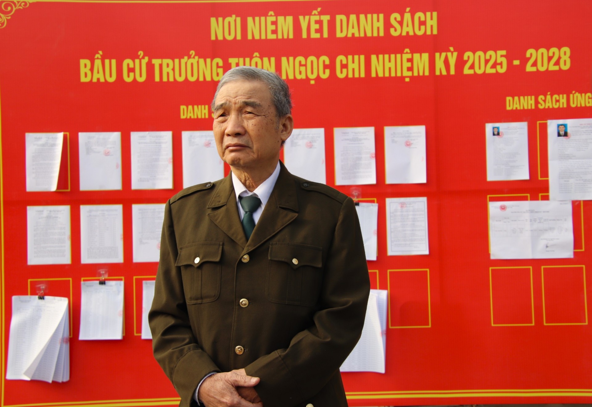 Thôn Ngọc Chi trang trọng tổ chức bầu cử Trưởng thôn nhiệm kỳ 2025 – 2028