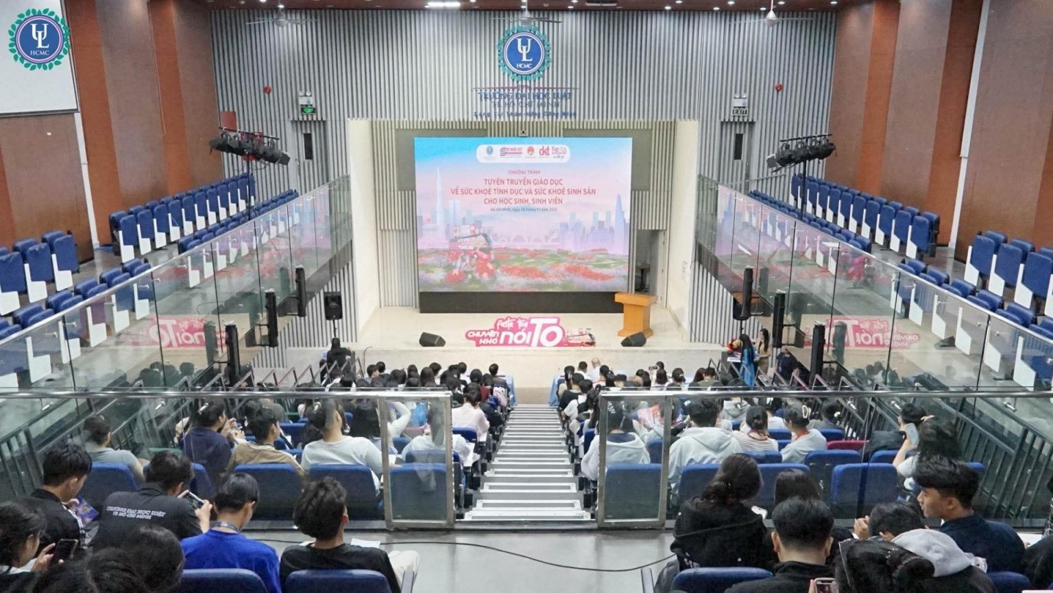 Đại học Luật TP.HCM lan tỏa giáo dục sức khỏe sinh sản cho sinh viên