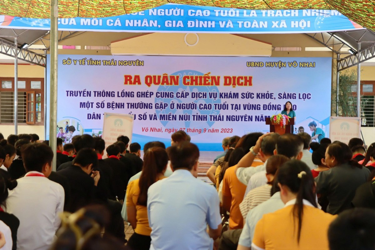 Thái Nguyên đẩy mạnh chăm sóc sức khỏe và nâng cao tầm vóc đồng bào dân tộc thiểu số Thái Nguyên đẩy mạnh chăm sóc sức khỏe và nâng cao tầm vóc đồng bào dân tộc thiểu số