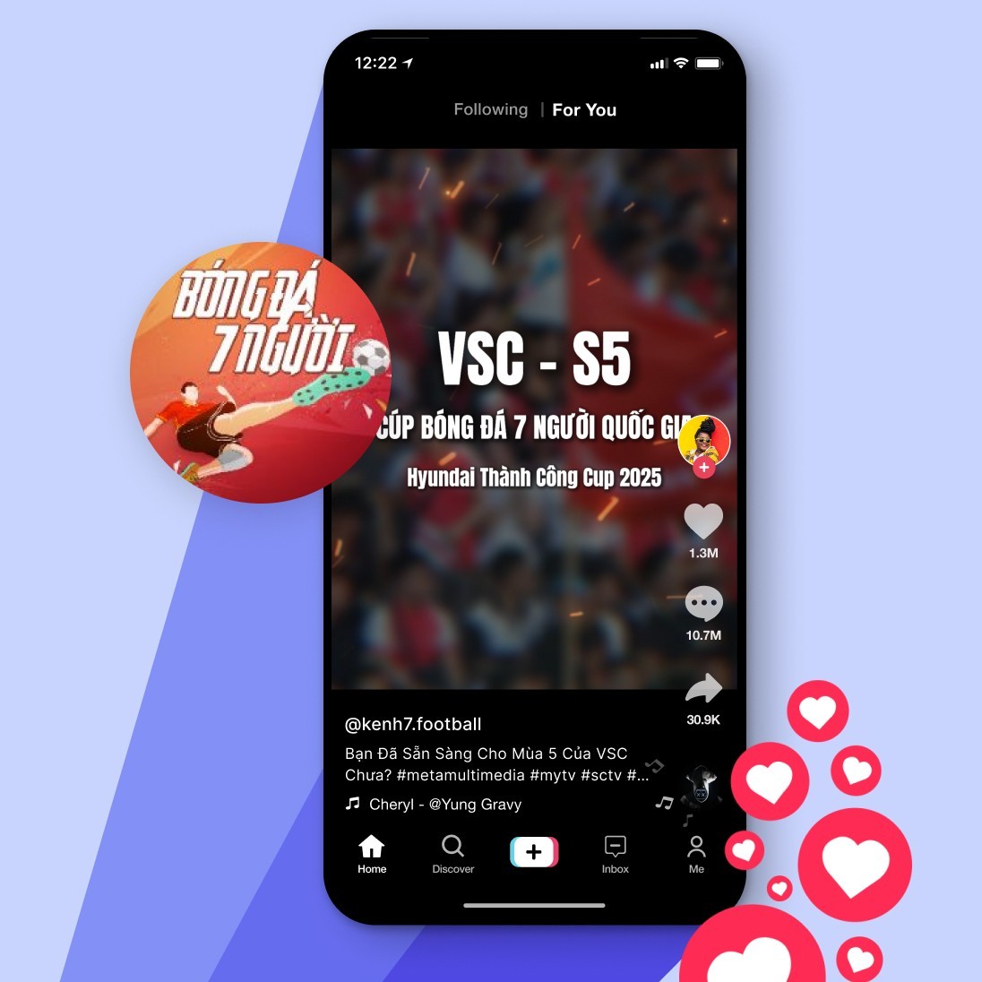 Khi bóng đá 7 người bước vào kỷ nguyên thương mại hóa: Kênh 7 mở lối đi mới trên bản đồ truyền thông thể thao số Khi bóng đá 7 người bước vào kỷ nguyên thương mại hóa: Kênh 7 mở lối đi mới trên bản đồ truyền thông thể thao số