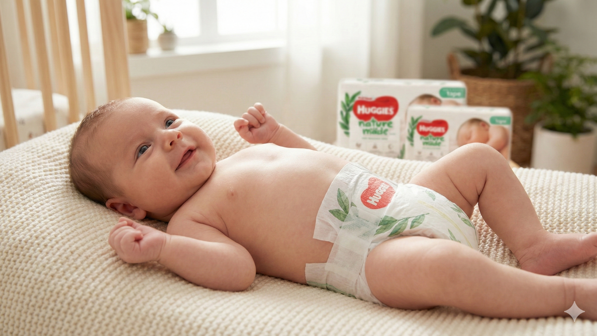 Những lưu ý quan trọng khi dùng tã dán Huggies để ngừa hăm da