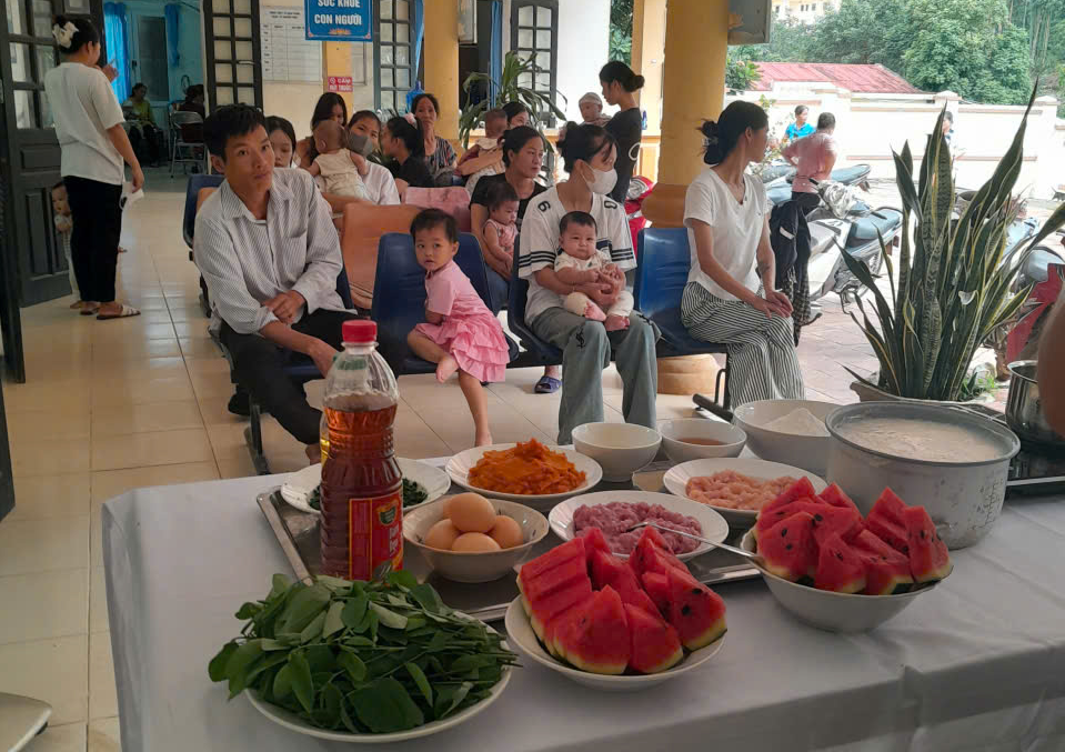 Thái Nguyên: Hiệu quả từ Dự án 7 trong chăm sóc 1.000 ngày đầu đời cho trẻ em dân tộc thiểu s Thái Nguyên: Hiệu quả từ Dự án 7 trong chăm sóc 1.000 ngày đầu đời cho trẻ em dân tộc thiểu s