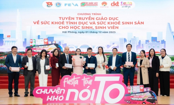 Sinh viên Đại học Hải Phòng bùng nổ năng lượng trong chương trình giáo dục sức khỏe tình dục – sinh sản 2025