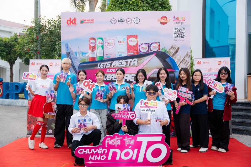 Sinh viên Đại học Hải Phòng bùng nổ năng lượng trong chương trình giáo dục sức khỏe tình dục – sinh sản 2025 Sinh viên Đại học Hải Phòng bùng nổ năng lượng trong chương trình giáo dục sức khỏe tình dục – sinh sản 2025