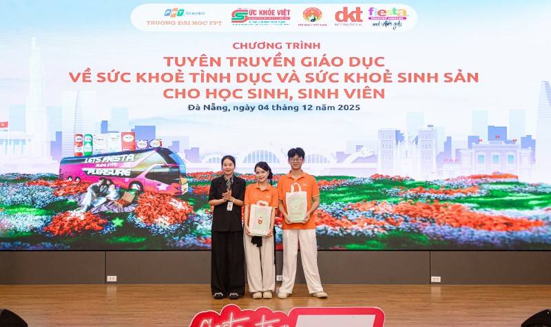Lan tỏa tri thức – Truyền cảm hứng sống khỏe cho sinh viên Đại học FPT Đà Nẵng Lan tỏa tri thức – Truyền cảm hứng sống khỏe cho sinh viên Đại học FPT Đà Nẵng