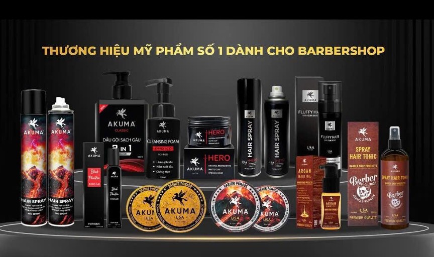 AKUMA - Thương hiệu Men-care Việt Nam đồng hành cùng cộng đồng barber