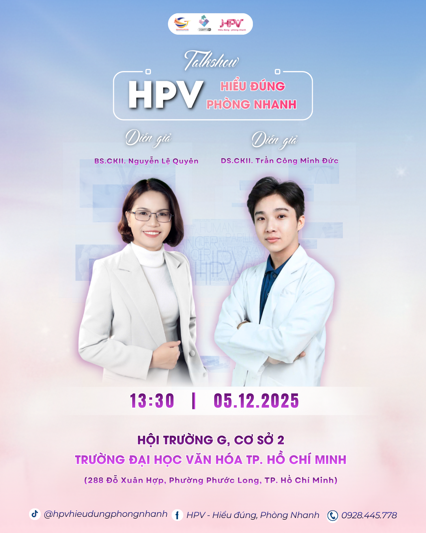 Lan tỏa hiểu biết đúng về HPV – Sẵn sàng cho Talkshow “HPV – Hiểu Đúng, Phòng Nhanh”